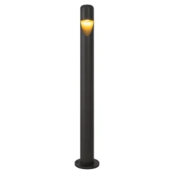 Lampioni Da Giardino-Maytoni lampioncino moderno hagen per esterno led 5w 3000k grafite da giardino