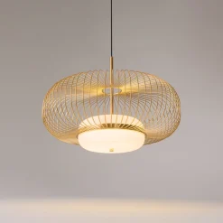 Lampadari Cucina-Maytoni levitation lampadario per cucina oro led 3000k