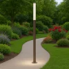 Lampioni Da Giardino-Maytoni lit lampione da giardino led 3000k ip65 colore marrone