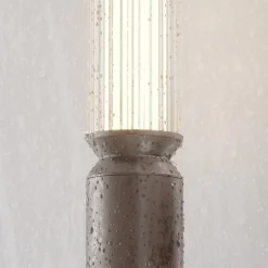 Lampioni Da Giardino-Maytoni lit lampione da giardino led 3000k ip65 colore marrone