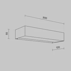 Applique Da Esterno-Maytoni lot applique da esterno led 3000k biemissione ip65