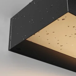 Applique Da Esterno-Maytoni lot applique da esterno led 3000k ip65 rettangolare