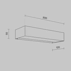 Applique Da Esterno-Maytoni lot applique da esterno led 3000k ip65 bianco moderno