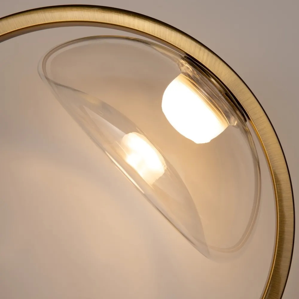 Applique Da Parete-Maytoni lunare applique da parete tondo design minimal led 3000k