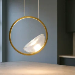 Lampade A Sospensione-Maytoni lunare lampada a sospensione per cucina moderna led 3000k