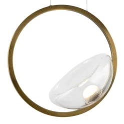 Lampade A Sospensione-Maytoni lunare lampada a sospensione per cucina moderna led 3000k