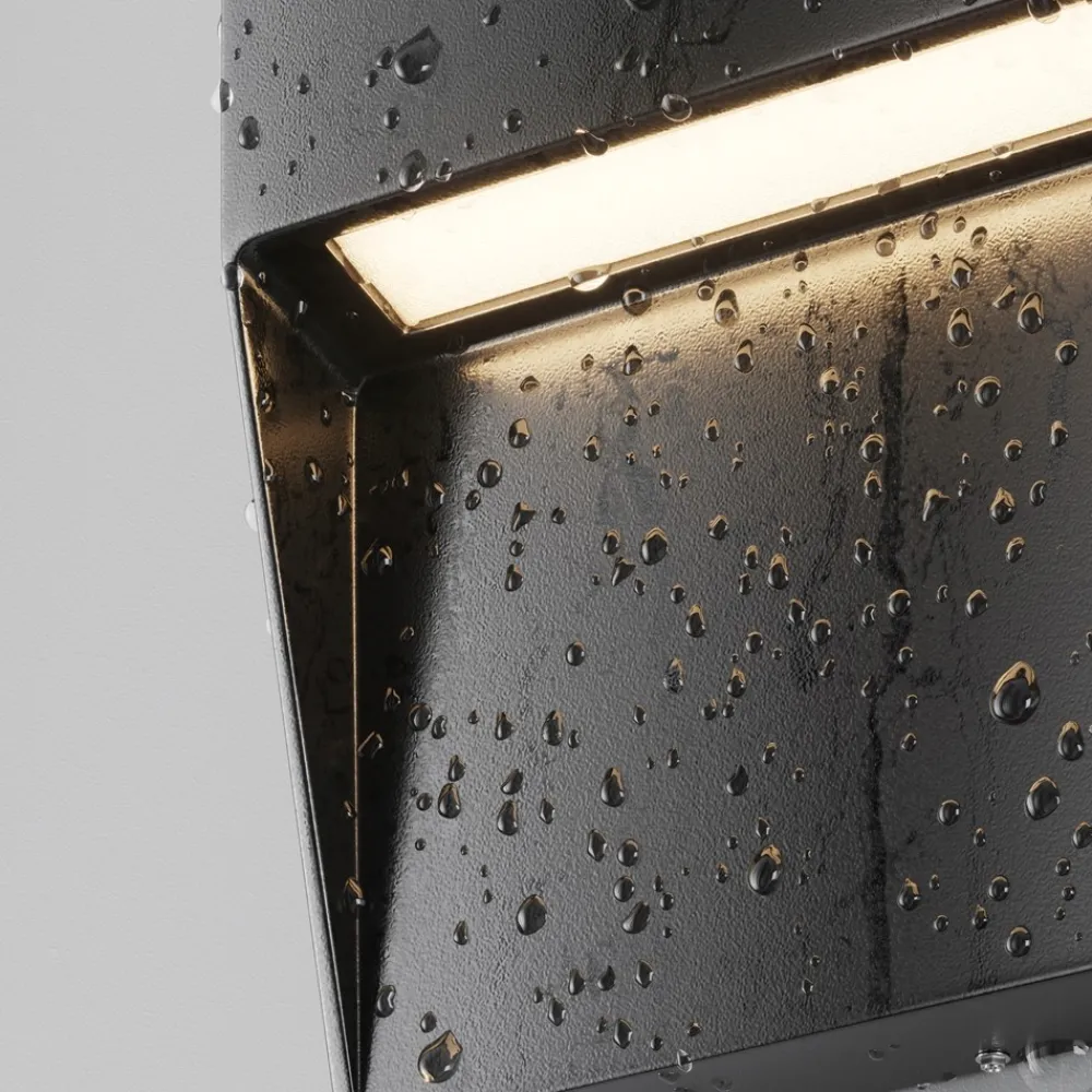 Segnapasso Led-Maytoni mane segnapasso da esterno quadrato led 3000k ip54