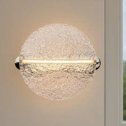 Applique Da Parete-Maytoni mangata applique da parete led 7w 3000k tonda moderna