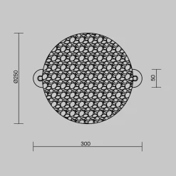 Applique Da Parete-Maytoni mangata applique da parete led 7w 3000k tonda moderna