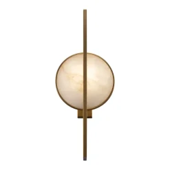 Applique Da Parete-Maytoni marmo applique da parete colore oro design moderno