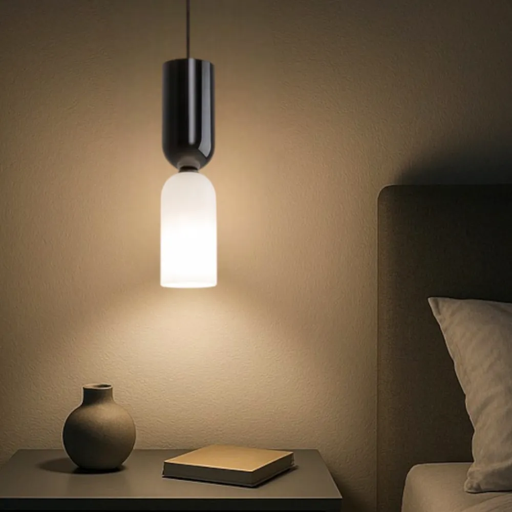 Lampade A Sospensione-Maytoni memory lampada a sospensione per comodino
