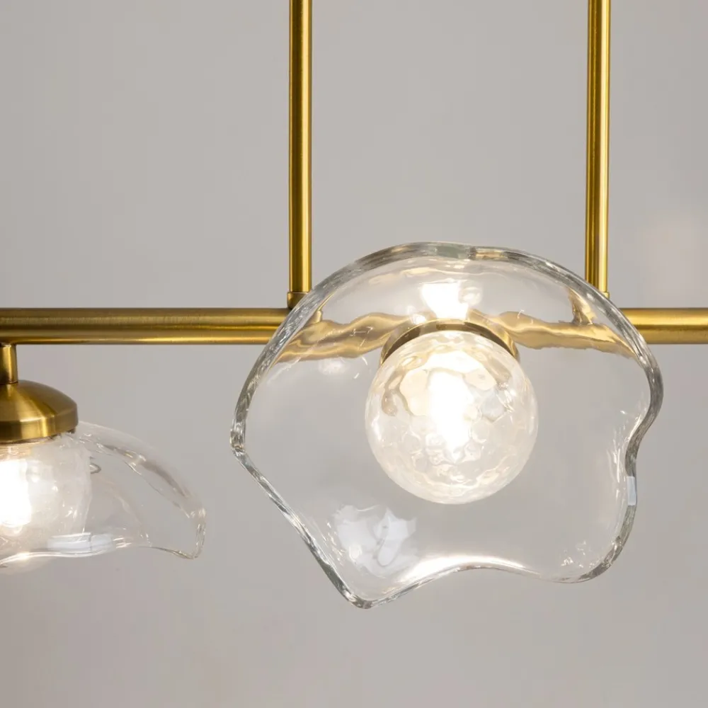 Lampadari Cucina-Maytoni miracle lampadario da cucina con portalampada in vetro