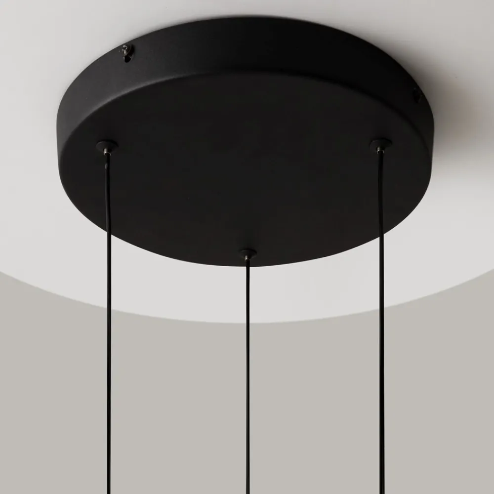 Lampadari Cucina-Maytoni misterio lampadario per cucina led 2700k 3 luci