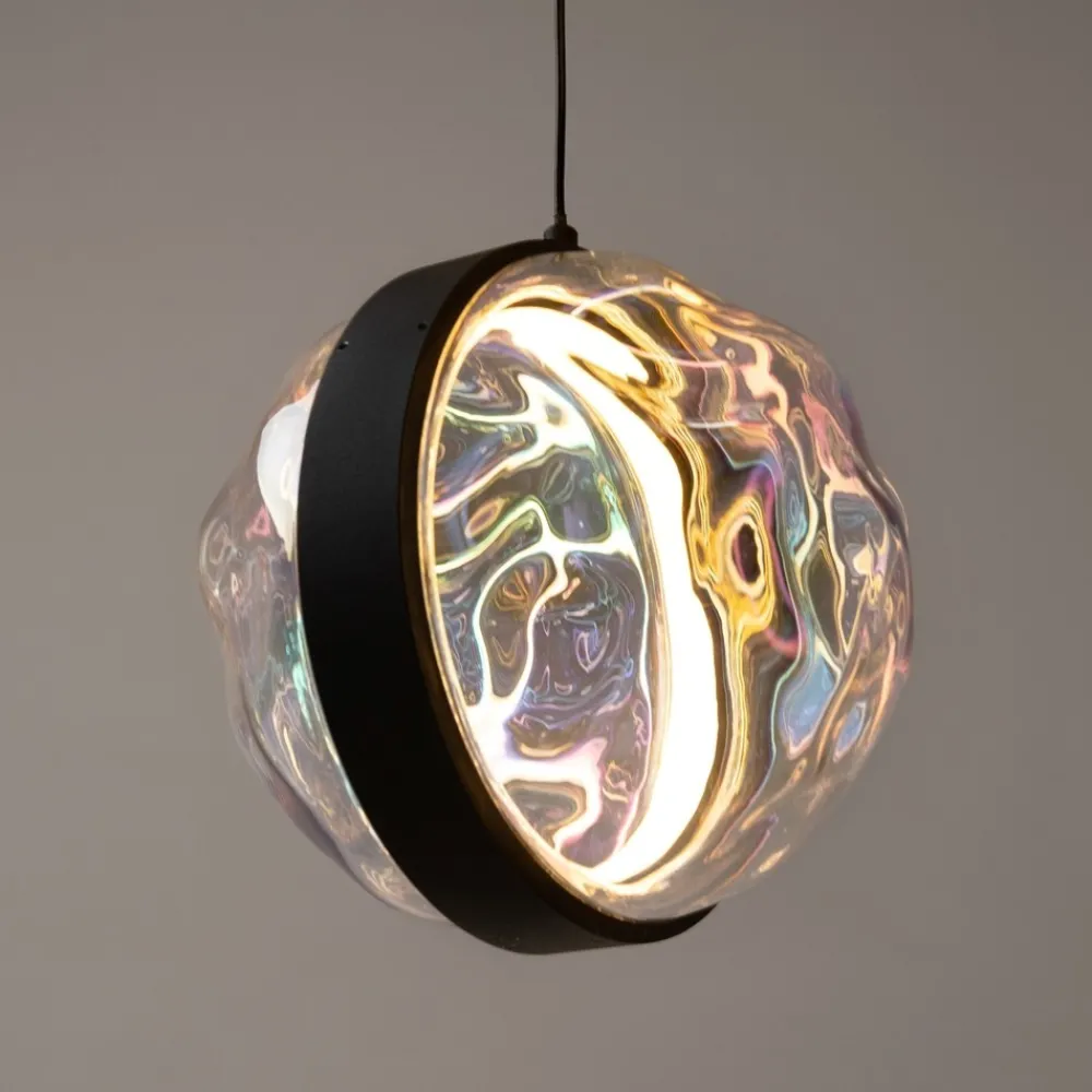 Lampadari Cucina-Maytoni misterio lampadario per cucina led 2700k 3 luci