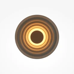 Applique Da Parete-Maytoni nami applique da parete led 6w 2700k onde circolari