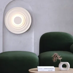 Applique Da Parete-Maytoni nami applique da parete led 6w 2700k circolare bianco