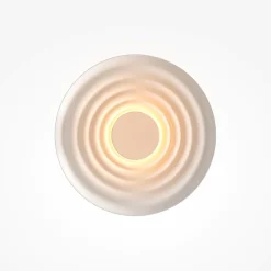 Applique Da Parete-Maytoni nami applique da parete led 6w 2700k circolare bianco
