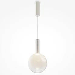 Lampade A Sospensione-Maytoni nebula lampada a sospensione bianca per cucina led 3000k