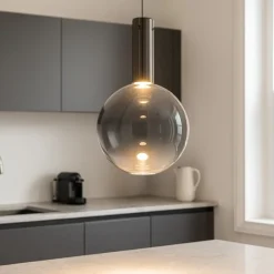 Lampade A Sospensione-Maytoni nebula lampada a sospensione moderna sferica in vetro led 3000k