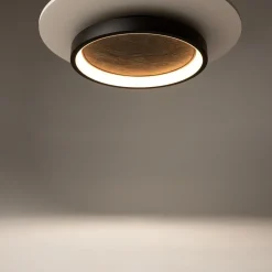 Plafoniere Moderne-Maytoni orign plafoniera led 40w 3000k in pietra naturale