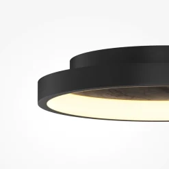 Plafoniere Moderne-Maytoni orign plafoniera tonda led 27w 3000k in pietra naturale