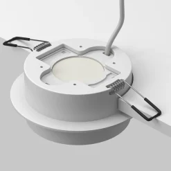 Faretti Da Incasso-Maytoni orlo faro da incasso bianco sporgente rotondo per controsoffitto gx53 led