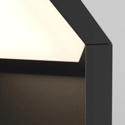 Applique Da Esterno-Maytoni paso applique da esterno led 3000k ip54 luce verso il basso