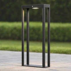 Lampade Da Esterno Giardino-Maytoni pir lampada da esterno rettangolare moderna led 3000k ip54