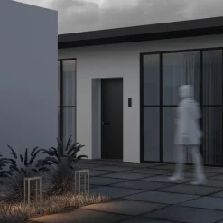 Lampade Da Esterno Giardino-Maytoni pir lampada da esterno rettangolare moderna led 3000k ip54