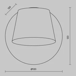 Applique Camera Da Letto-Maytoni pixel applique da comodino camera da letto led 3000k