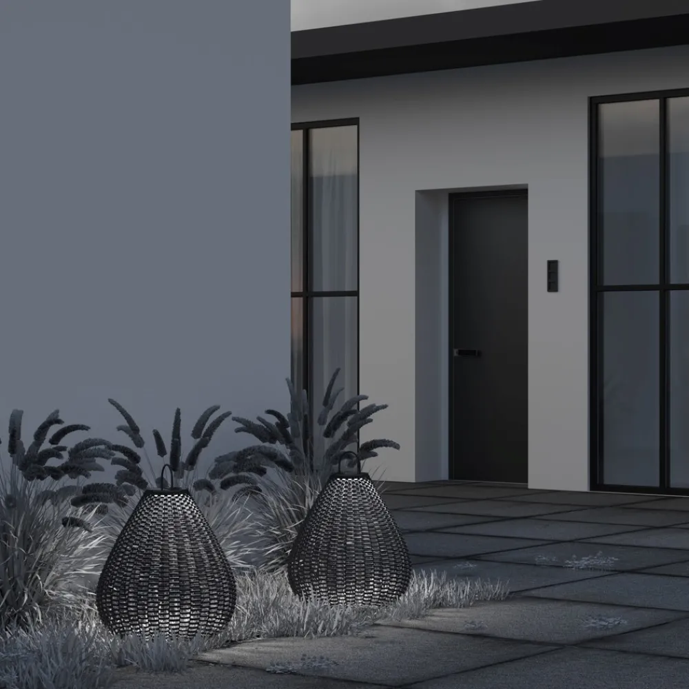 Lampade Da Esterno Giardino-Maytoni plet lampada da esterno giardino traforata led 3000k ip65