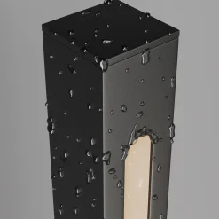 Lampioni Da Giardino-Maytoni pole lampione da esterno giardino con picchetto nero led 3000k ip65