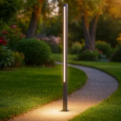 Lampioni Da Giardino-Maytoni pole lampione da giardino moderno con picchetto led 3000k ip65