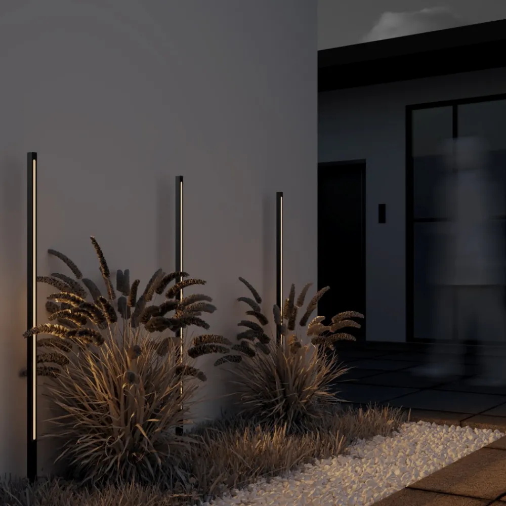 Lampioni Da Giardino-Maytoni pole lampione da giardino moderno con picchetto led 3000k ip65