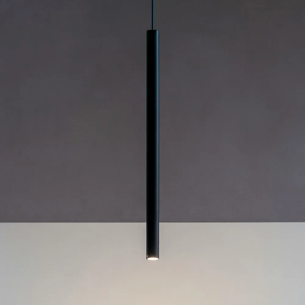 Lampade A Sospensione-Maytoni pro extra lampada a sospensione led 6w 4000k cilindrica nera