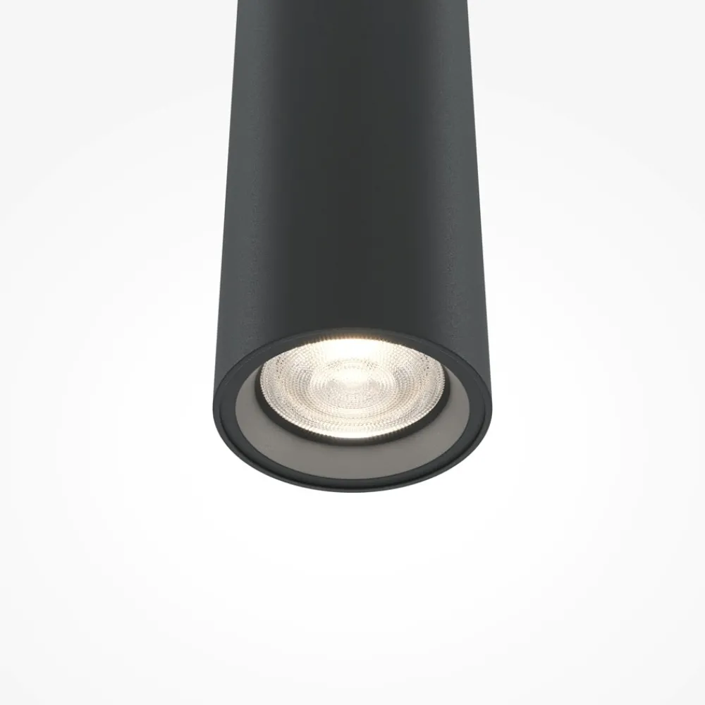 Lampade A Sospensione-Maytoni pro extra lampada a sospensione led 6w 4000k cilindrica nera