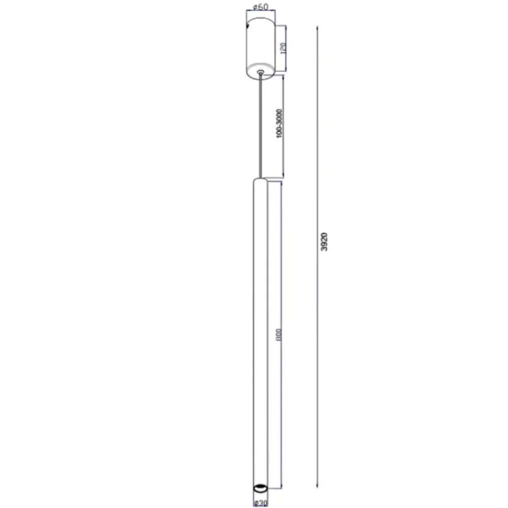 Lampade A Sospensione-Maytoni pro extra lampada a sospensione led 6w 4000k cilindrica nera
