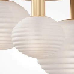 Plafoniere Moderne-Maytoni reels plafoniera moderna 3 luci sfere in vetro