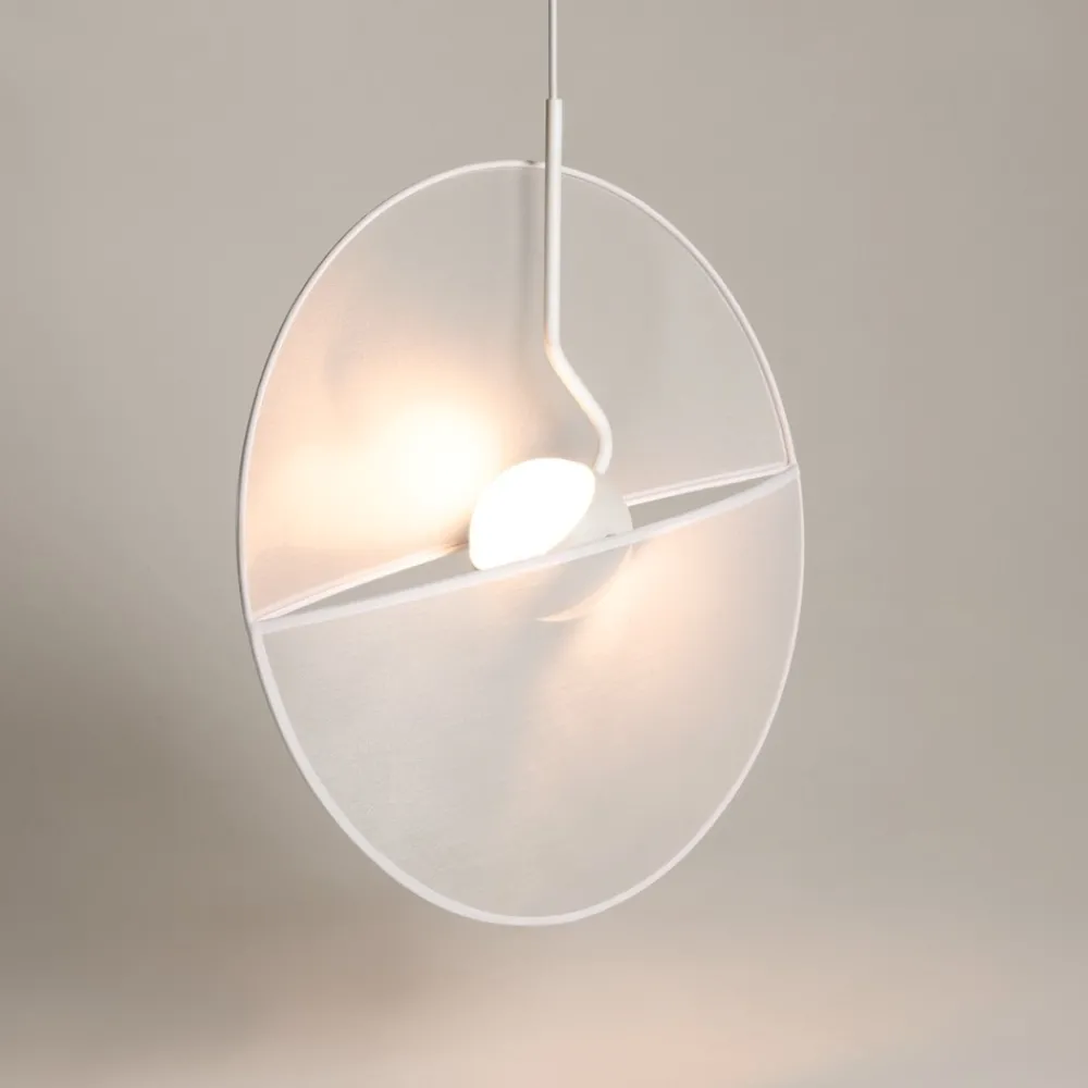 Lampadario Camera Da Letto-Maytoni reflex lampadario camera da letto led 14w 3000k moderna bianca