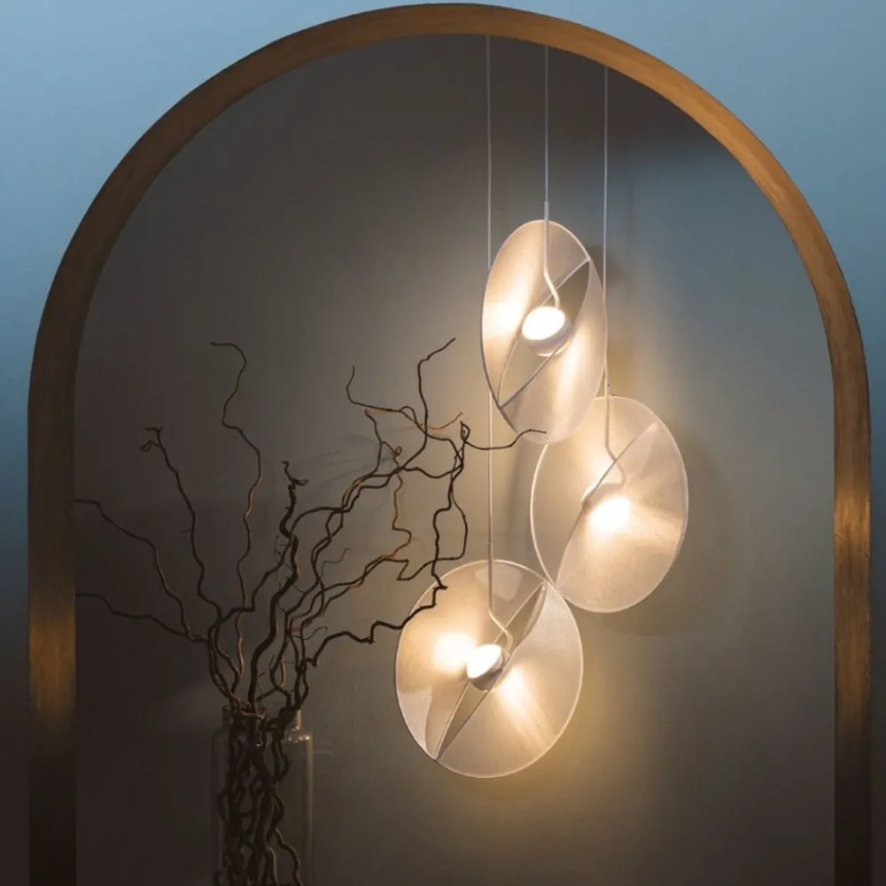Lampadari Moderni-Maytoni reflex lampadario moderno led 39w 3000k design originale