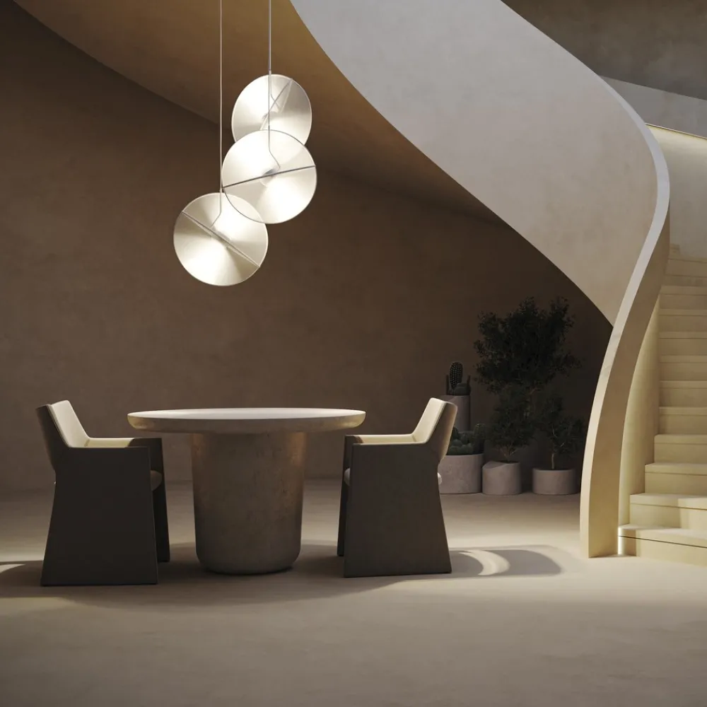 Lampadari Moderni-Maytoni reflex lampadario moderno led 39w 3000k design originale