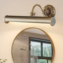 Applique Da Bagno-Maytoni renoir applique da bagno anticato stile vintage per specchio