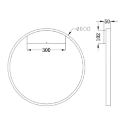 Applique Da Parete-Maytoni rim applique da parete colore oro led 3000k circolare