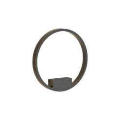 Applique Da Parete-Maytoni rim applique da parete led 25w 3000k tonda moderna