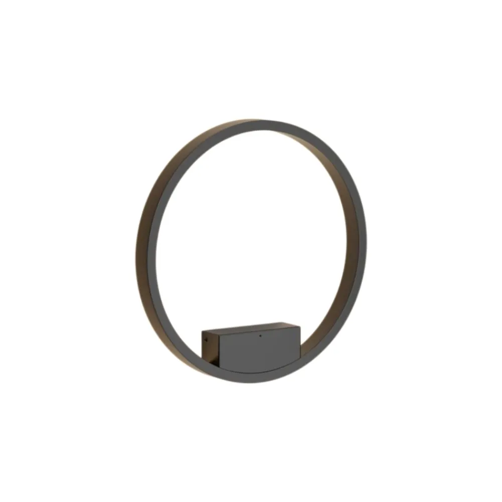 Applique Da Parete-Maytoni rim applique da parete led 25w 3000k tonda moderna