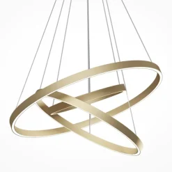Lampadari Moderni-Maytoni rim lampadario moderno per soggiorno led 4000k