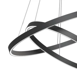 Lampadari Moderni-Maytoni rim lampadario moderno rotondo per salotto led 4000k