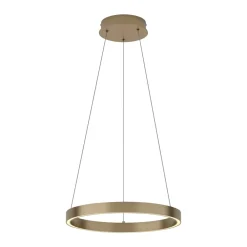 Lampadari Cucina-Maytoni rim lampadario per cucina moderna circolare led 3000k