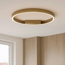Plafoniere Moderne-Maytoni rim plafoniera da cucina rotonda minimal led 4000k