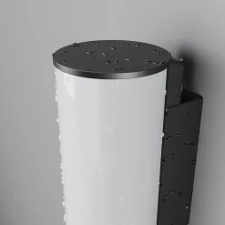 Applique Da Esterno-Maytoni rock applique da esterno led 3000k ip54 design minimal